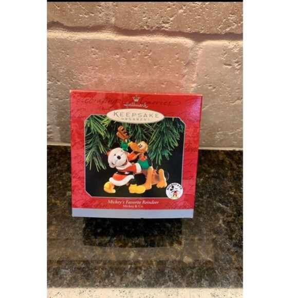 Hallmark Keepsake Christmas Ornament Mickey & Favorite Reindeer - NIB - Picture 2 of 5